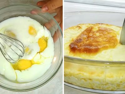 Омлет с творогом в духовке