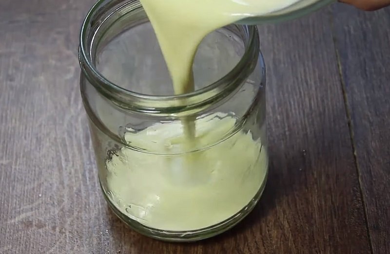 яичная смесь в банке