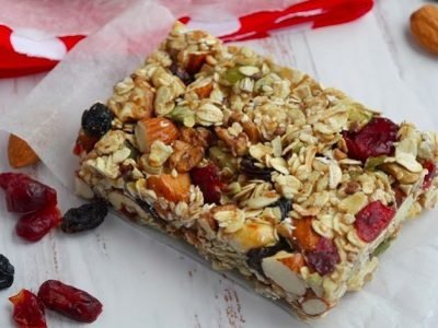 Орехово-злаковые батончики