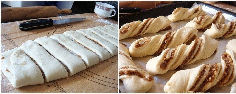 рецепт ореховых булочек