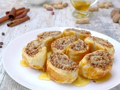 Ореховые рулетики по-египетски