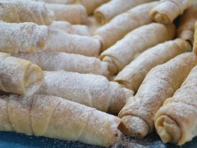 Ореховые трубочки