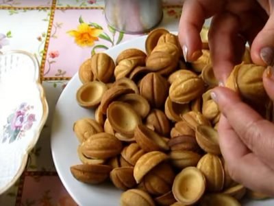 Орешки со сгущенкой