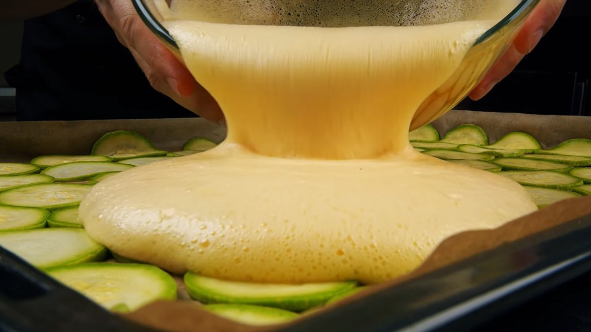 приготовление рулета из кабачка