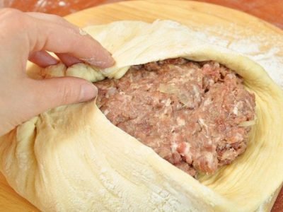 Осетинские пироги с мясом