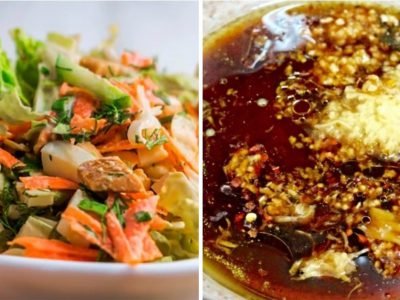 Острый салат из пекинской капусты