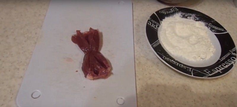 Отбивные из индюшиных сердец