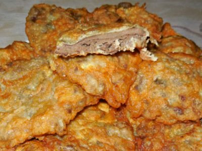 Отбивные из свиного сердца