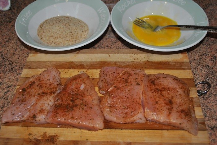 отбивные по-пармски