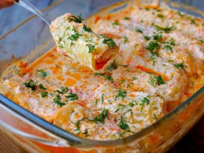 Открытые голубцы по рецепту Ольги Матвей