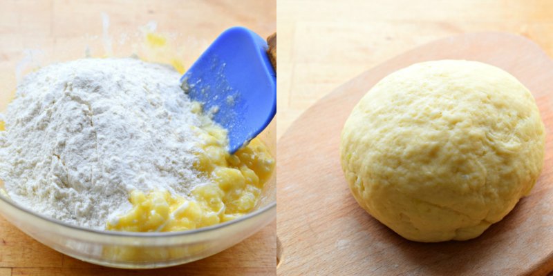 открытый пирог с овощами