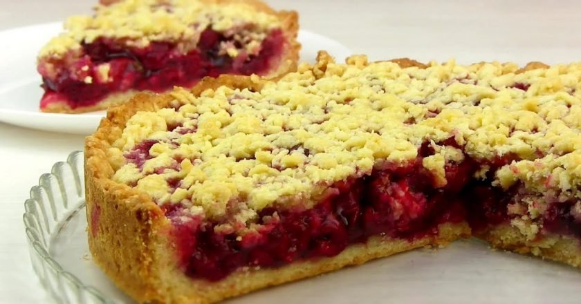 Песочное тесто для пирога с ягодами со сметаной рецепт с фото пошагово