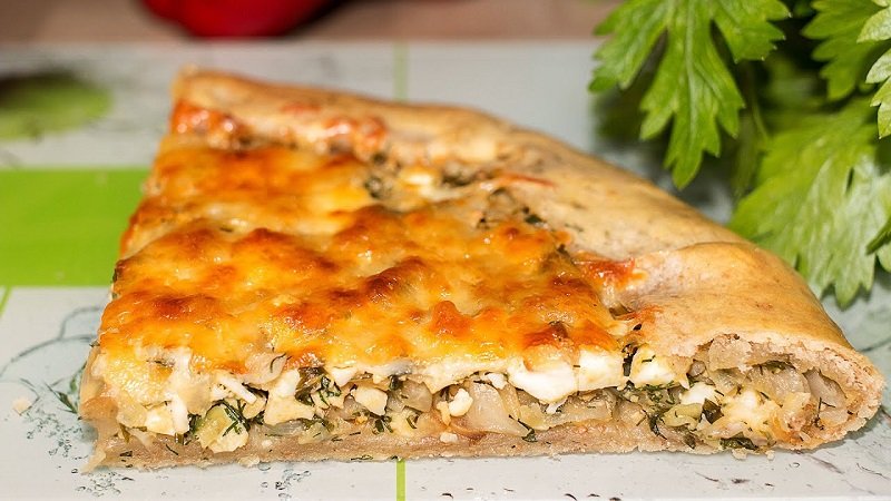 пирог в разрезе