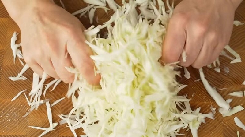 измельченная капуста