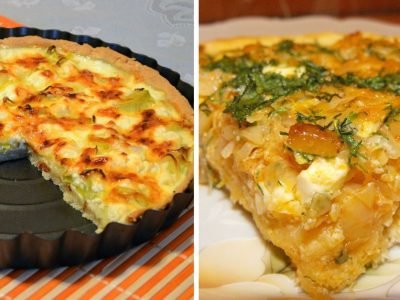 Открытый пирог с капустой: рецепт на пиве