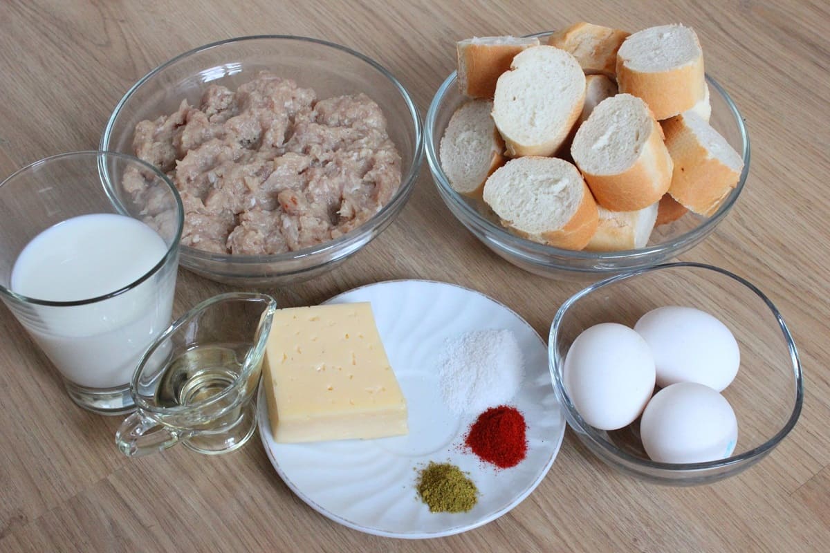 продукты для пирога