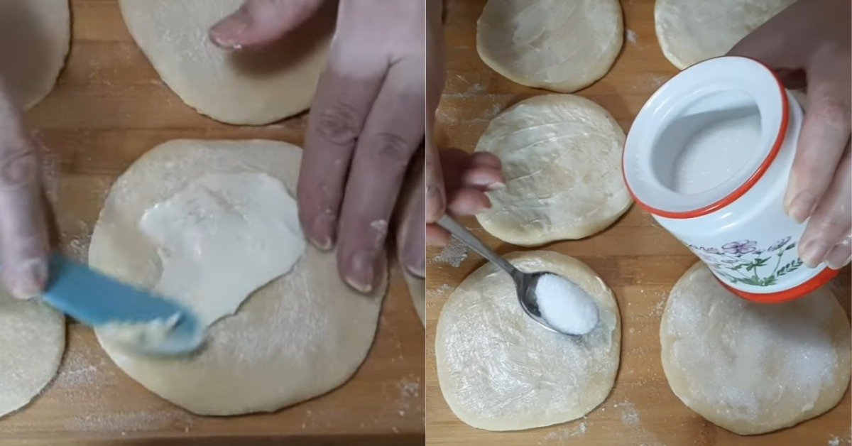 пирог гармошка