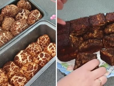 Отрывные булочки с корицей и какао