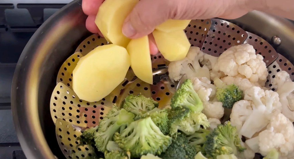 овощи под сырной шапочкой