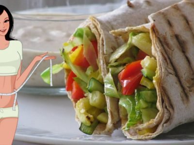 Овощи в лаваше