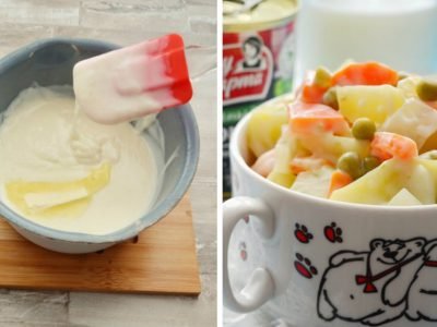 Овощи в сливочном соусе