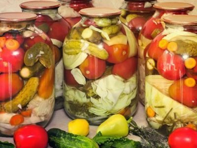 Овощное ассорти на зиму