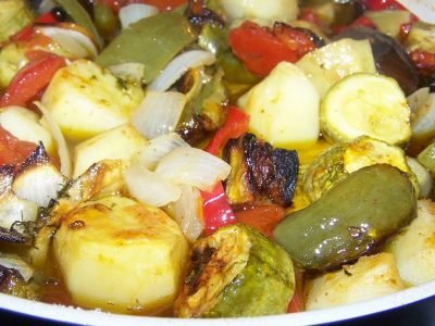 Овощное рагу по-гречески