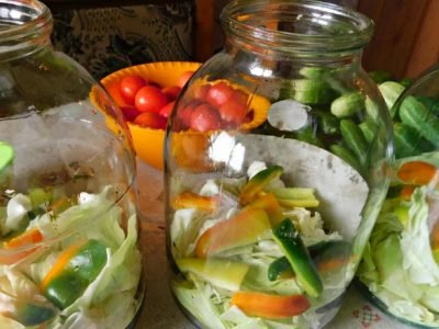 Овощной салат на зиму