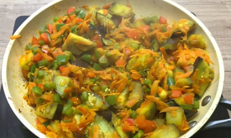 тушёные овощи