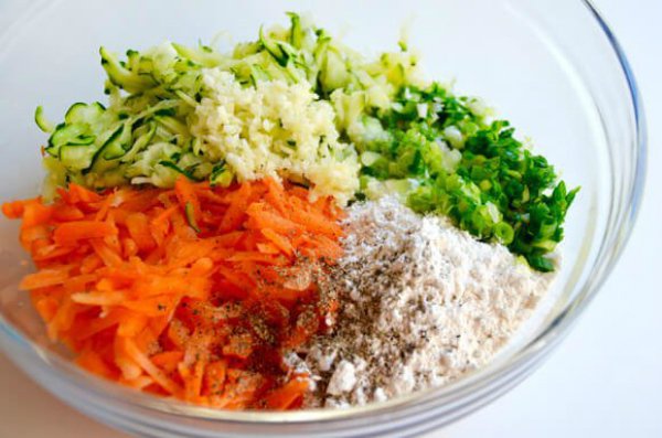 драники из овощей