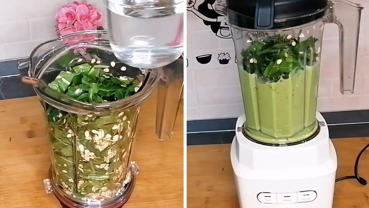 взбитый шпинат