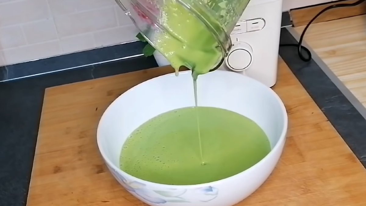 тесто на блины со шпинатом