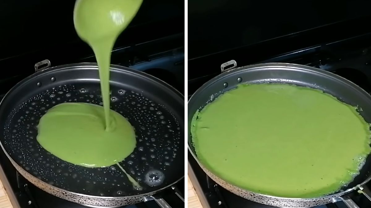 блины со шпинатом