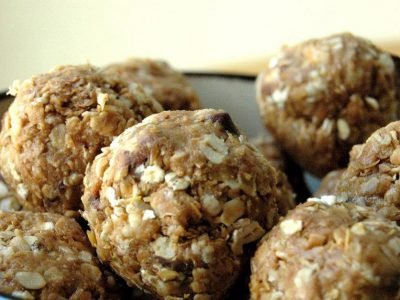 Овсяные шарики с бананом