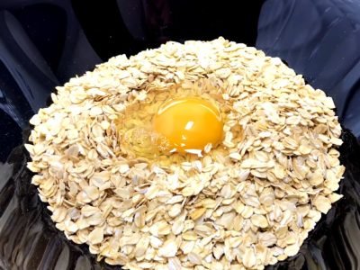 Домашний овсяный хлеб без муки и замеса теста