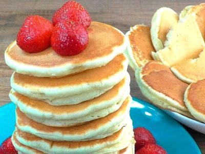 Панкейки на сыворотке к завтраку