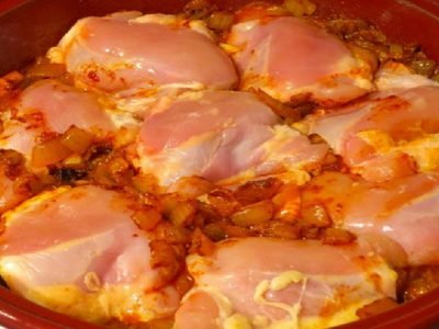 Паприкаш из курицы