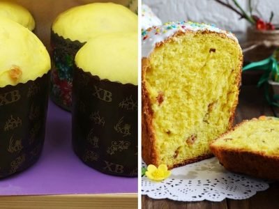 Пасхальный кулич на желтках