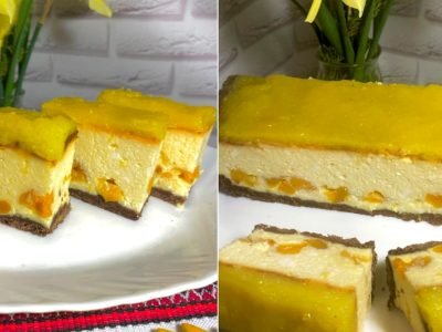 Пасхальный сырник с лимоном