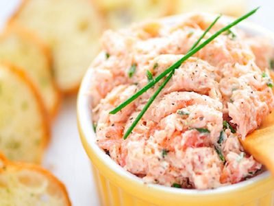 Домашний паштет из красной рыбы