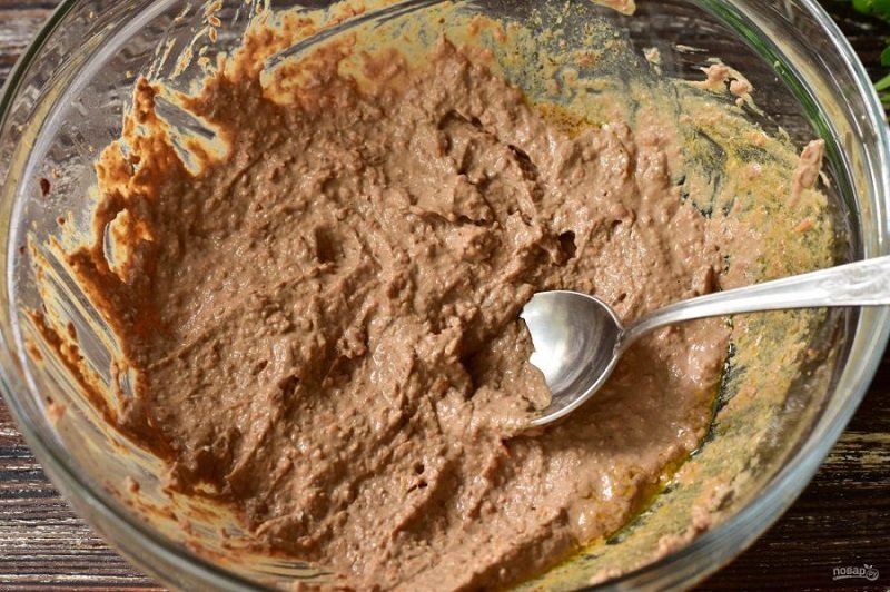 взбитый паштет из печени