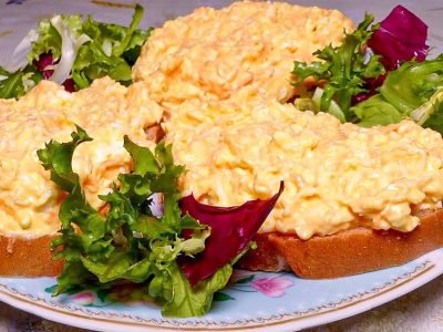 Ароматный паштет с морковью и луком