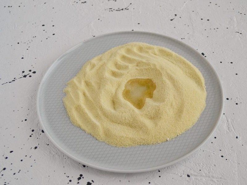 рецепт пасты из манки