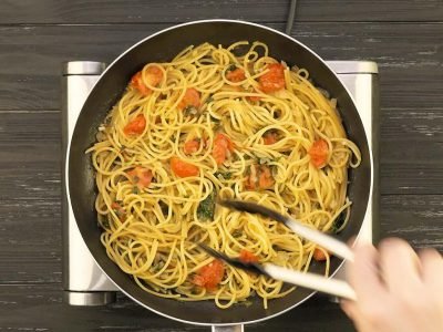 Паста с базиликом