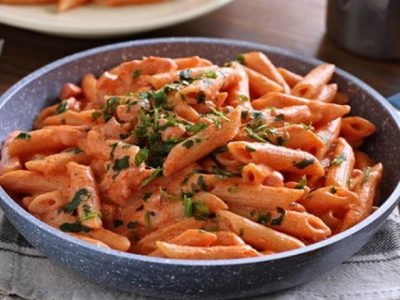 Паста с беконом