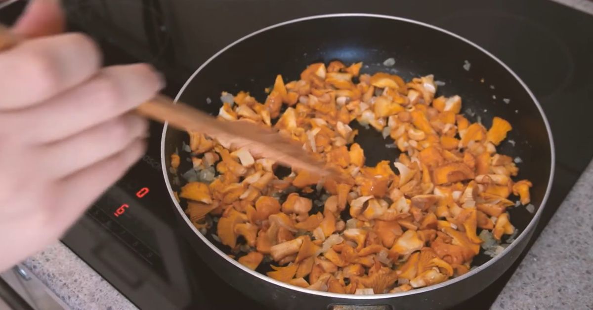 паста с грибами