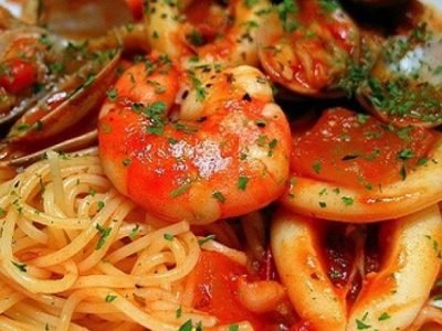 Паста с морепродуктами