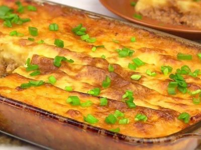 Пастуший пирог с индейкой