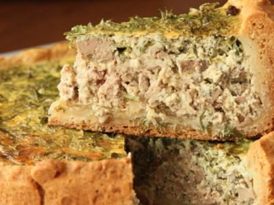 Печеночный пирог