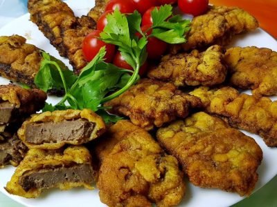 Печень в кляре